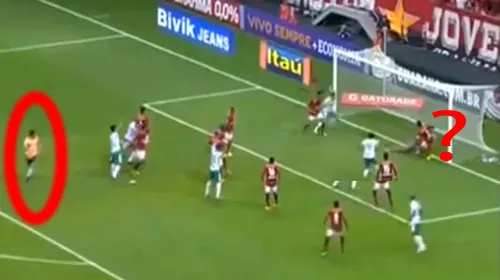 Un portar brazilian a reușit să înscrie un gol de „cascadorii râsului”. VIDEO – De neînțeles ce au făcut adversarii
