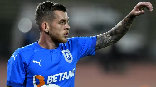 Alexandru Cicâldău, dezvăluire haioasă despre golul marcat cu FC Argeș. „Am urmărit mingea şi am lovit-o cu ochiul”