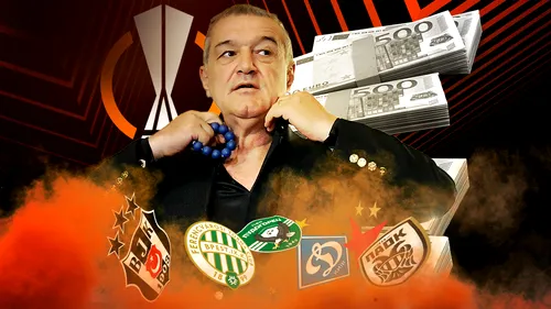 Gigi Becali e jupân în Europa League: ce face el cu 5 milioane de euro, nu face nimeni! De ce Rangers - FCSB îl poate transforma în model de business la UEFA pentru cupele europene. EXCLUSIV