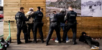 Poliția germană, raid de amploare și zeci de arestări în orașul acaparat de 5.000 de dependenți de droguri „zombie” și de 300 de dealeri, în care România joacă la EURO 2024 ultimul meci din grupă, cu Slovacia!