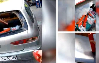 Supărat că Poliţia i-a găsit mai multe defecţiuni la maşină, un şofer din Neamţ şi-a distrus singur autovehiculul: 