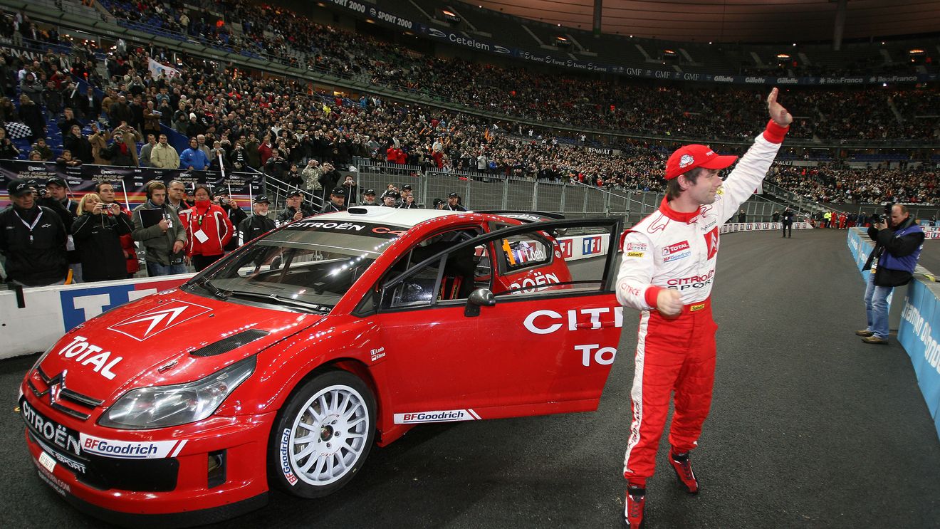 Loeb a dat startul partidei de pe Stade de France! **Wenger, prezent în tribune!