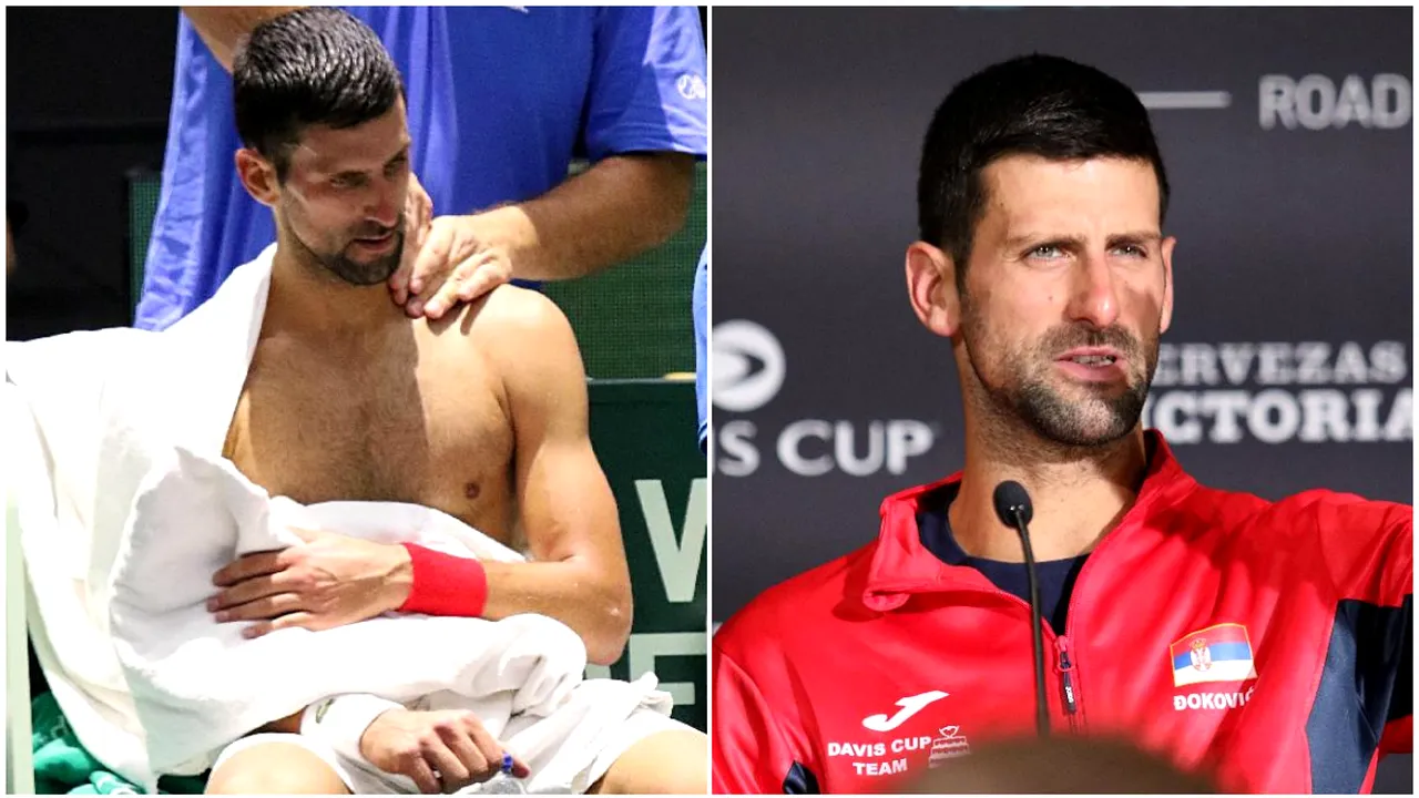 Bătăi de cap pentru Novak Djokovic, la o săptămână după triumful de la US Open! Problemele fizice nu l-au împiedicat pe sârb să califice Serbia în sferturile Cupei Davis | FOTO EXCLUSIV
