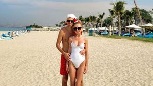 Cum arată soția lui Ovidiu Hațegan. A apărut într-un costum de baie la Dubai și a atras atenția tuturor. GALERIE FOTO