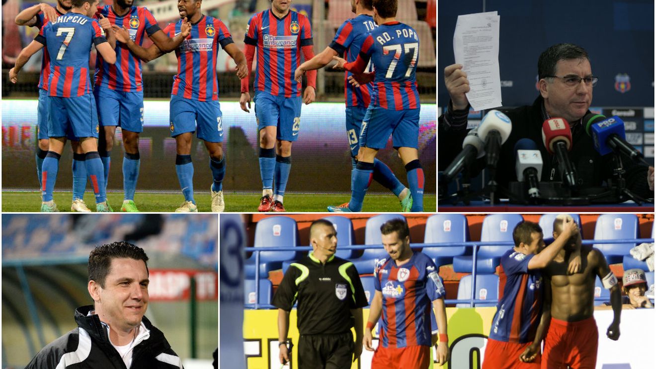 Final incendiar în Liga 1: Steaua și ASA Tg. Mureș, umăr la umăr pentru titlu. Compararea loturilor, analiza programului și măsurarea forțelor din culise. Cine câștigă lupta?
