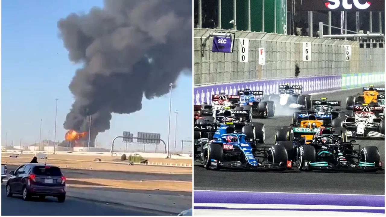 Explozie puternică la o rafinărie din vecinătatea circuitului de Formula 1 de la Jeddah! Cine a revendicat atacul cu rachete și ce se întâmplă cu Marele Premiu al Arabiei Saudite