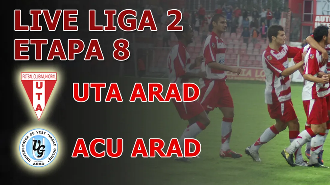 UTA Arad - ACU Arad** 1-0