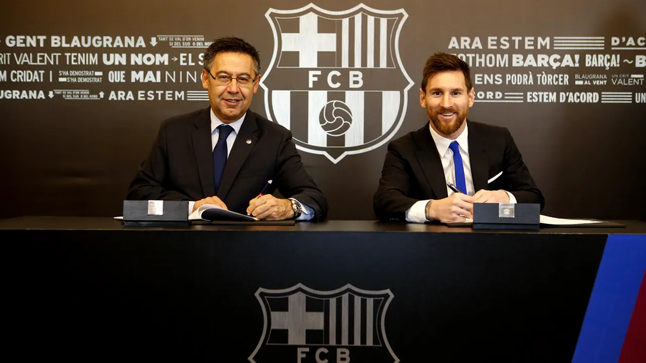 Barcelona a dat vestea așteptată de fani: Messi a semnat prelungirea contractului! Când expiră înțelegerea și clauza de reziliere amețitoare impusă de club