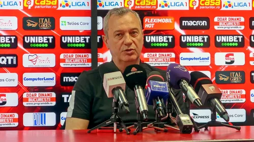 Mircea Rednic l-a făcut praf pe Cosmin Contra pentru dezastrul de la Dinamo: „Nu e dinamovist, cine e vinovat?”