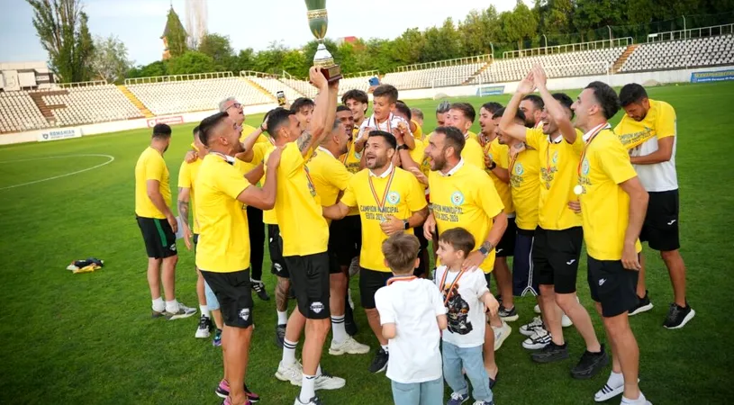 Nimic surprinzător în Liga 4 București. Cu fotbaliști care au adunat sute de meciuri în primele două ligi, ACS Omega Sport a câștigat titlul la pas