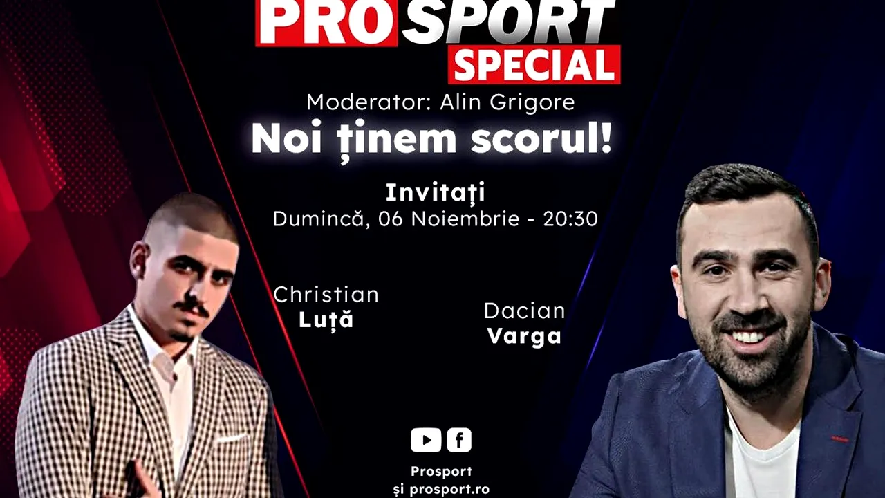 FCSB vrea să își ia revanșa în fața lui Rapid! Comentăm împreună la ProSport Special cu Dacian Varga și Christian Luță