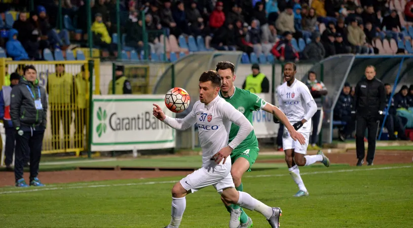 Echipa lui Costel Enache merge ceas! FC Botoșani - Concordia Chiajna 2-1. Moldovenii au întors scorul în doar două minute, dar nu vor conta pe Moruțan la meciul următor