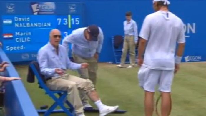 David Nalbandian a fost amendat de ATP cu 10.000 de euro, după ce a lovit un arbitru! VIDEO** Faza care i-a adus și o plângere penală