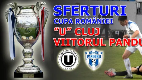 Viitorul Pandurii dă lovitura pe Cluj Arena și elimină ”U” Cluj din Cupa României. Echipa lui Flavius Stoican accede în semifinale