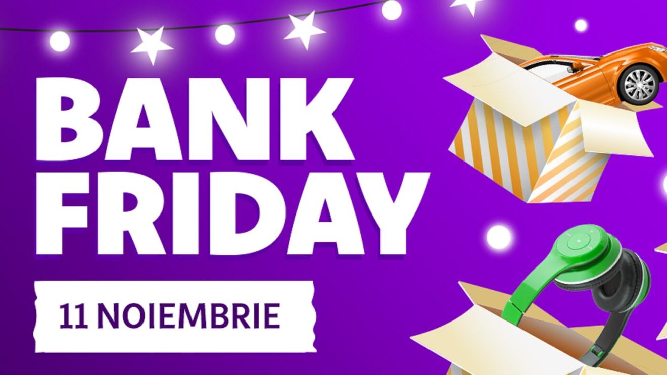 Black Friday 2022 la Banca Transilvania. Cele mai tari reduceri din an și extra-beneficii la carduri de cumpărături, credite și depozite bancare