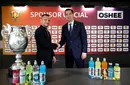 Președintele FRF Răzvan Burleanu a prezentat noul sponsor al Cupei României! Darius Olaru, Alex Mitriță sau Cristian Săpunaru vor apărea pe eticheta băuturilor isotonice OSHEE