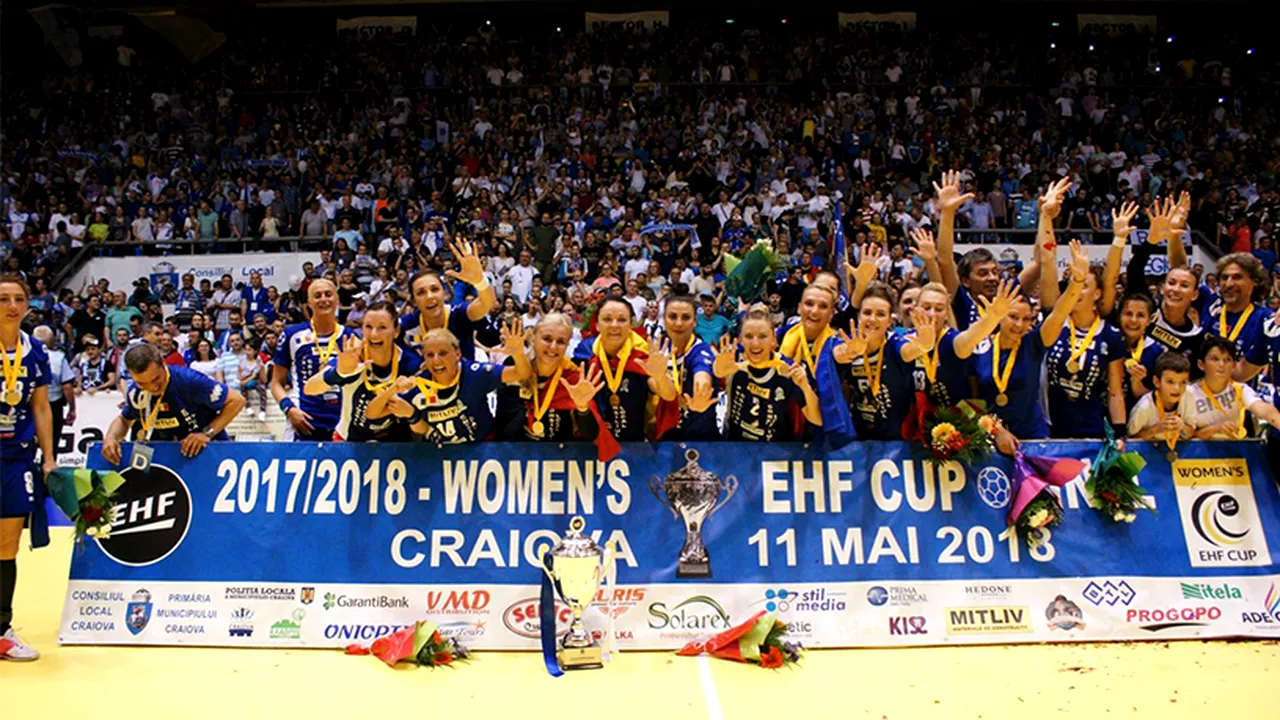 Campioanele EHF, mai puțin o jucătoare, vor primi distincția de 