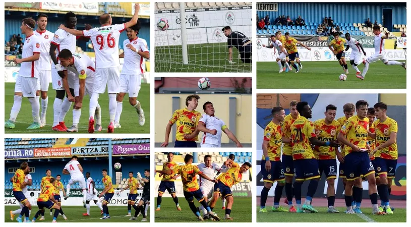 FC Hermannstadt pierde primele puncte pe teren propriu, după 2-2 cu Ripensia. Timișorenii puteau da lovitura pe final
