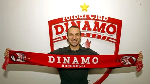OFICIAL | Naumovski a revenit la Dinamo: „Știu ce înseamnă tricoul alb-roșu. Sper să readucem echipa în cel mai scurt timp în fruntea clasamentului”