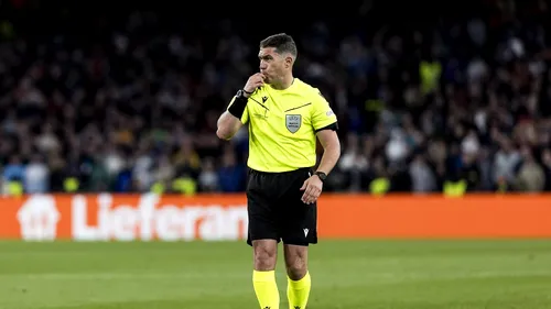 Istvan Kovacs, gata să arbitreze finala Ligii Campionilor: românul a condus impecabil finala Europa League dintre Atalanta și Bayer Leverkusen 3-0!