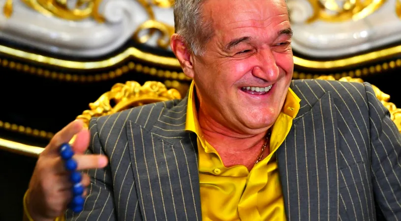 Gigi Becali râde în hohote de finul Florentin Pandele, de Ciobotariu și Bălănescu: 