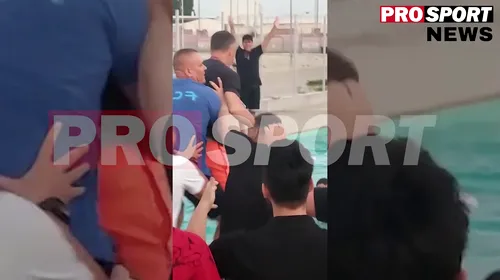 Imagini colosale din baza lui Gigi Becali: Gigi Mustață îl aruncă în piscină pe MM Stoica! Oficialul FCSB începe apoi să strige împotriva rivalei de moarte Dinamo + prima reacție a managerului | VIDEO EXCLUSIV PROSPORT NEWS