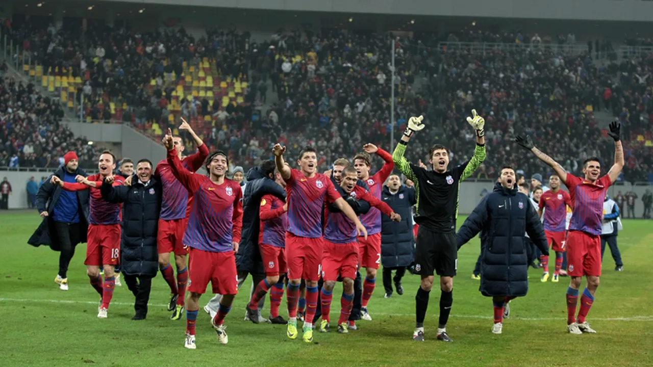 Steliștii au doborât toate RECORDURILE pe Național Arena! **Becali a schimbat deja numele stadionului! 'În Ghencea parcă mi-era RUȘINE'