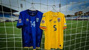 Mesaj cu tentă de amenințare pentru români, afișat de ultrașii gazdelor în Kosovo - România