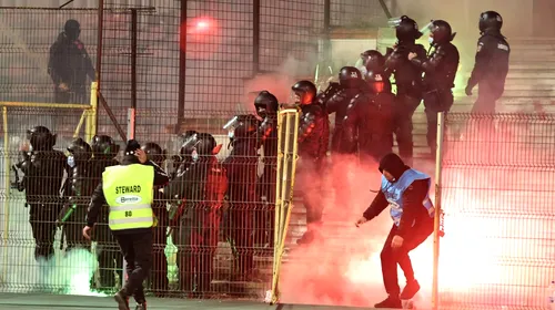 Sancțiuni dure după derby-ul Dinamo – FCSB! Ce amenzi a dat Jandarmeria