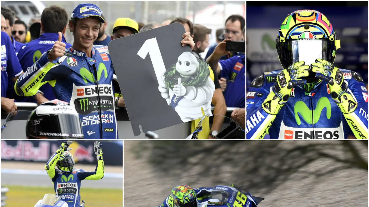Valentino cel Mare! Rossi câștigă cursa MotoGP de la Jerez în fața colegului Jorge Lorenzo
