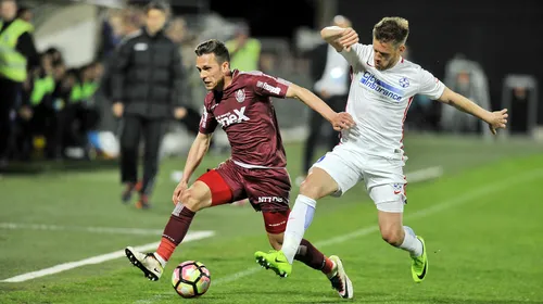 LIVE BLOG | CFR Cluj – FCSB 0-0. Remiză albă în „Gruia”! Nimeni nu a riscat astăzi iar lupta pentru titlu rămâne deschisă