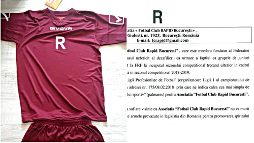 AFC Rapid anunță că va ataca marca FC Rapid în justiție, îl acuză pe lichidatorul FC Rapid de abuzuri și se laudă că va plăti datoriile. Comunicatul e plin de greșeli gramaticale