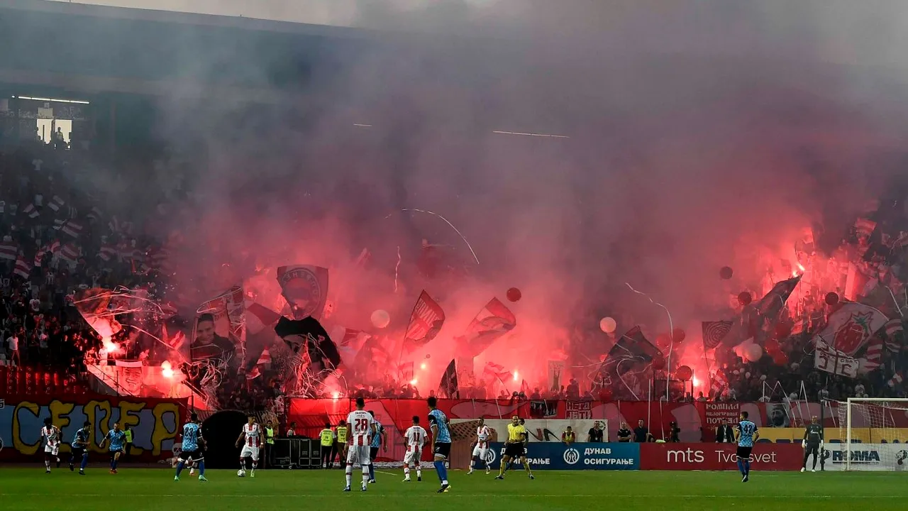 Asta o așteaptă pe campioana României în infernul de la Belgrad! Cum se trăiește un meci pe „Maracana” și marele avantaj pe care îl are Steaua Roșie în dubla cu CFR Cluj | SPECIAL