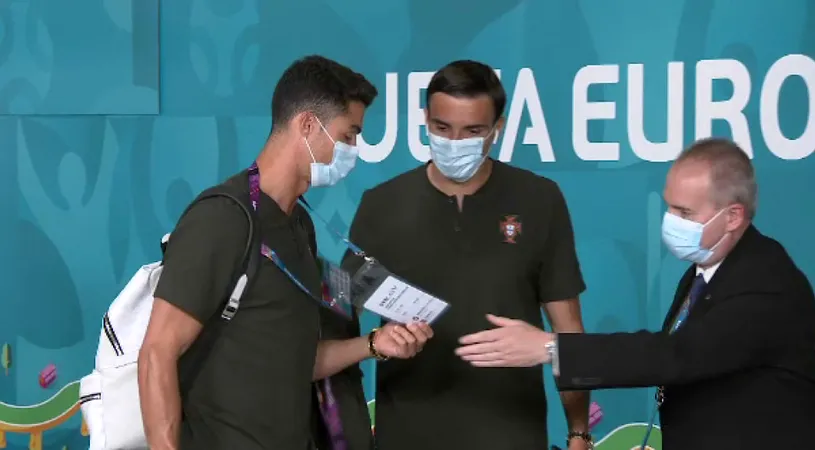 Cristiano Ronaldo, șoc la Euro 2020! Starul Portugaliei nu a fost recunoscut. Momentul care a devenit viral | VIDEO