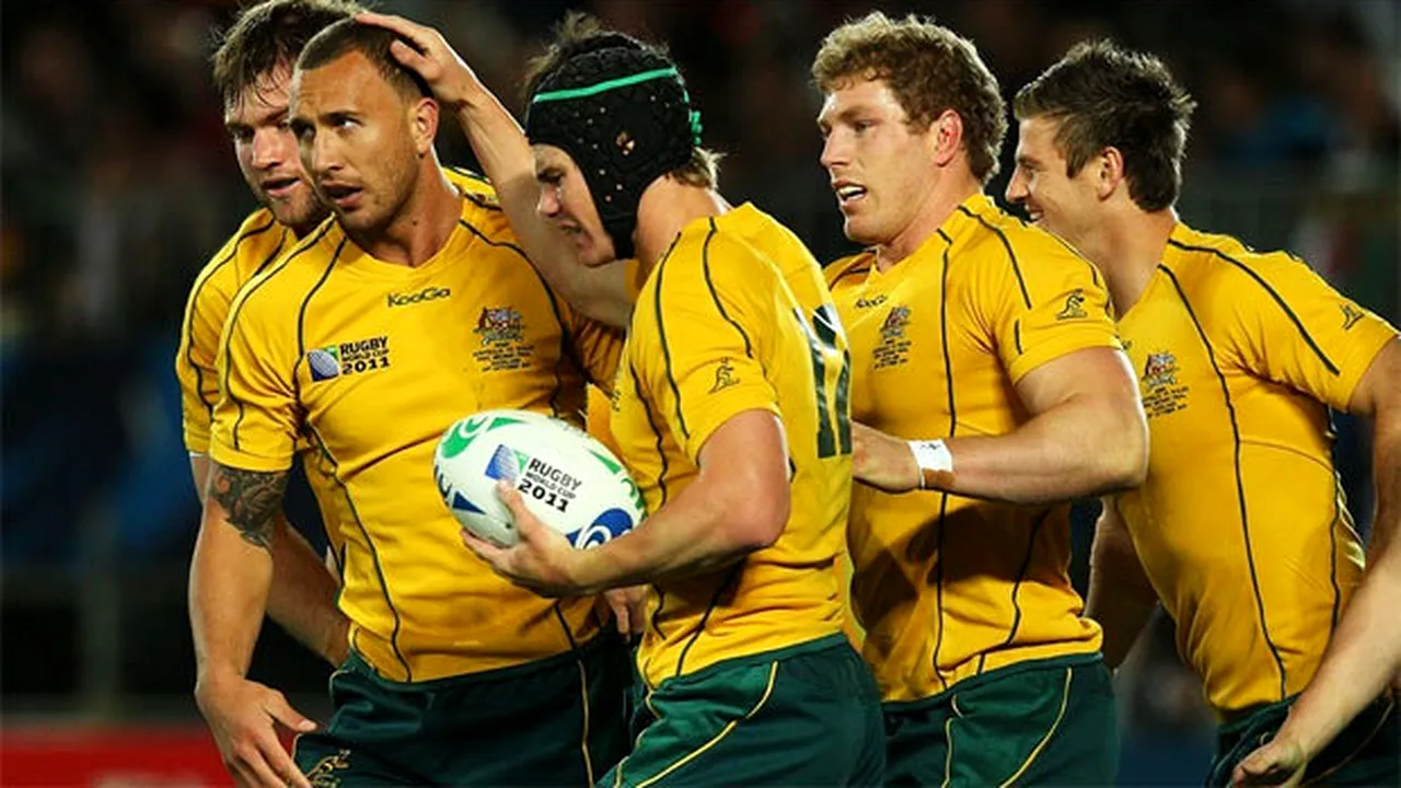 Australia, locul 3 la CM de rugby după 21-18 cu Țara Galilor