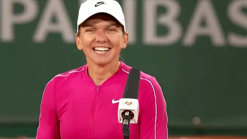 Simona Halep, surpriză de proporții după prima victorie la Roland Garros! Toată arena i-a cântat „La mulți ani”! Momente emoționante pentru româncă | VIDEO