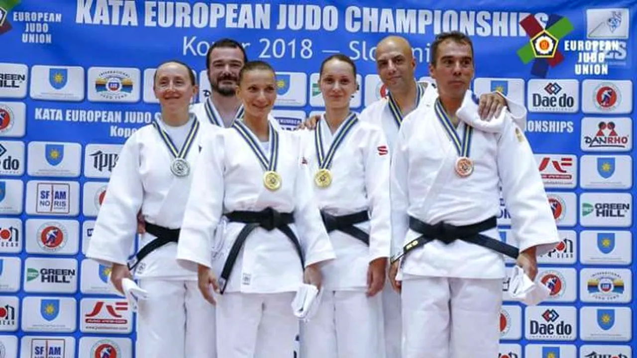 PERFORMANȚĂ‚ | România a cucerit o medalie de aur la Europeanul de judo kata 