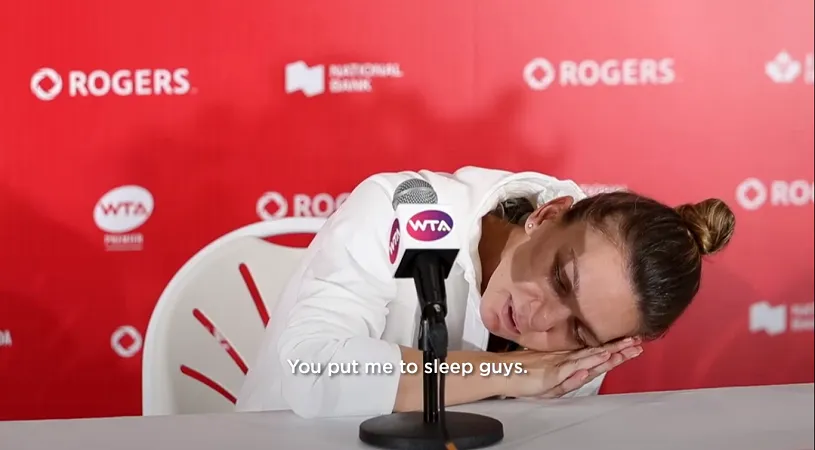 Simona Halep, amuzament total în ultimul spot WTA. VIDEO | Românca și alte jucătoare importante le-au dat sfaturi tinerelor pentru conferințele de presă