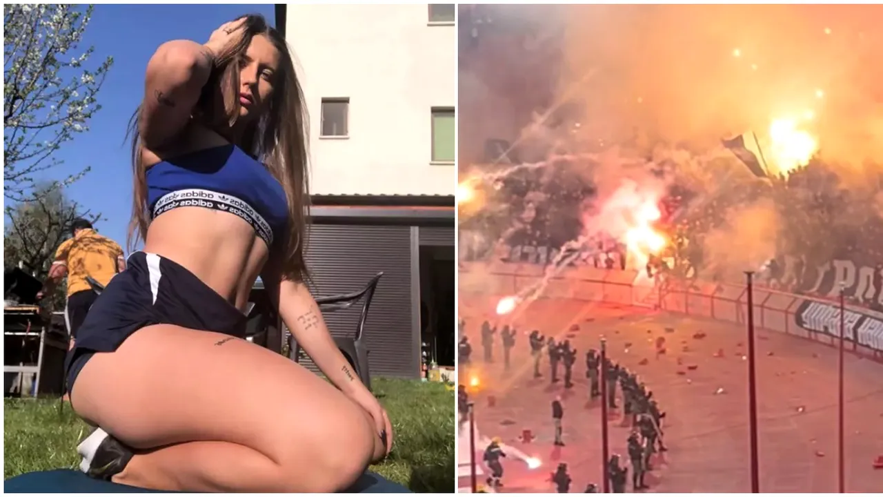 O româncă a încins și mai tare atmosfera la derby-ul Steaua Roșie - Partizan! Jurnaliștii sârbi au rămas mască: „Atrăgătoarea jucătoare de tenis a venit în vizită la noi