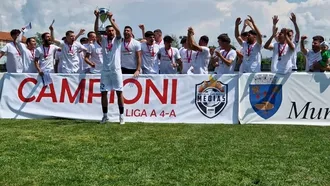 ACS Mediaș, la două meciuri de îndeplinirea obiectivului: promovarea în Liga 3! E campioană în Liga 4 Sibiu și va disputa barajul pentru trecerea în eșalonul superior