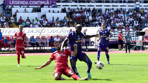 Chindia - FC Argeș 1-1, în etapa 22 din Superliga. Dâmbovițenii pierd două puncte după o fază de cascadorii râsului