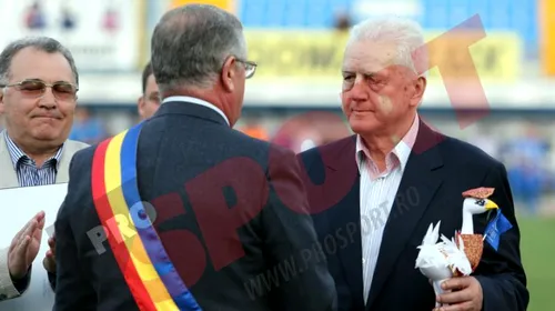 Jean Pădureanu a spus „adio” și în cadru oficial:** „Denumirea stadionului după mine este un lucru mai frumos ca orice trofeu din lume”
