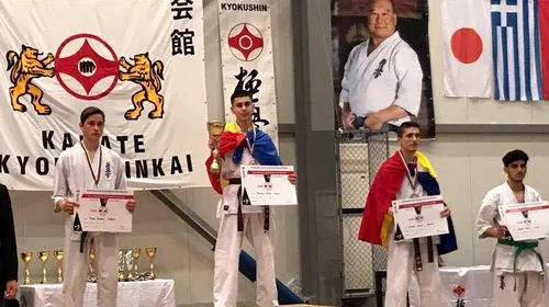 Românii au dominat Campionatul Balcanic de Karate Kyokushin