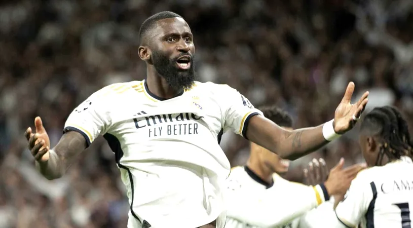 Aşa ceva se vede doar la județeană! Rudiger a aruncat cu o sticlă după arbitrul finalei Barcelona – Real Madrid 3-2 şi a fost eliminat