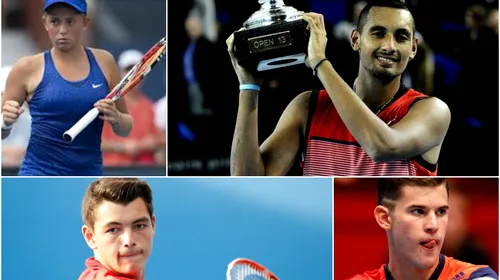 Cât ‘or sta în top? Tinerii jucători de tenis au trimis semnale puternice în februarie: Thiem se anunță un zgurist periculos, Ostapenko a impresionat la Doha