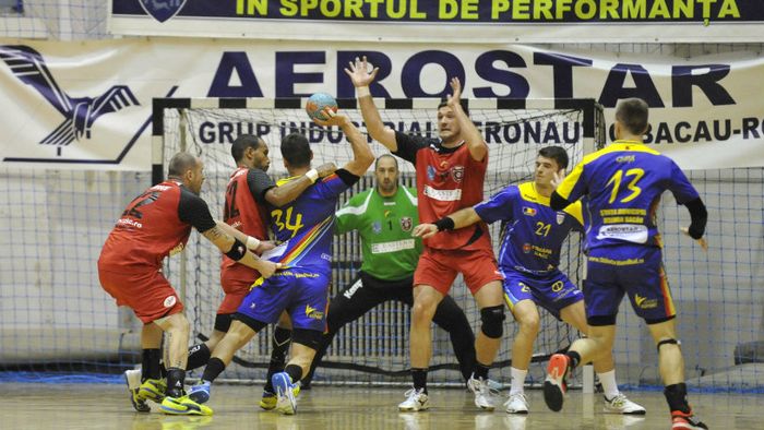 Știința Bacău, noul lider al Ligii Naționale de handbal masculin