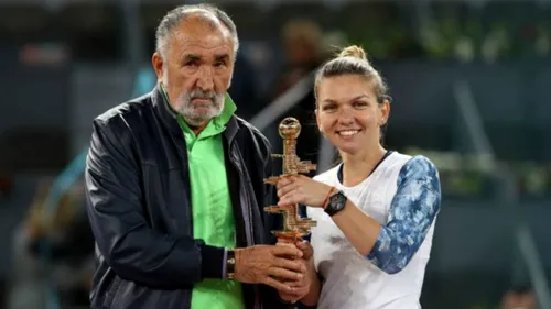 GENIAL! Halep are tablou cu Țiriac în casă! :) Imaginea pe care Simona a pus-o la loc de cinste | FOTO