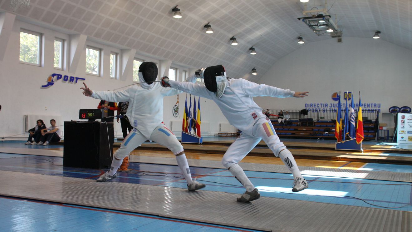 Echipa masculină de spadă a României, bronz la CE de tineret