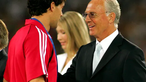 Beckenbauer: „E greu fără Ballack! Trebuie să tragem tare pentru semifinale”