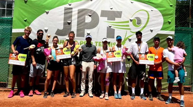 Finalele de simplu masculin și feminin de la JPT Tour, ediția 1, se joacă azi! Ce premii oferă turneul de la București